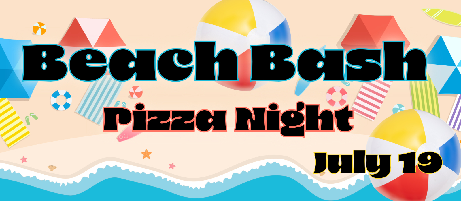 Pno 3 beach bash